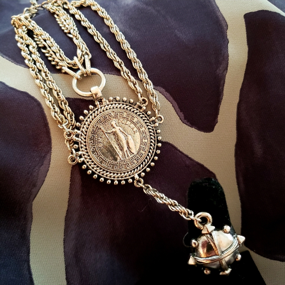 Free People Saint Christopher Chain Glove - Picture 4 of 8